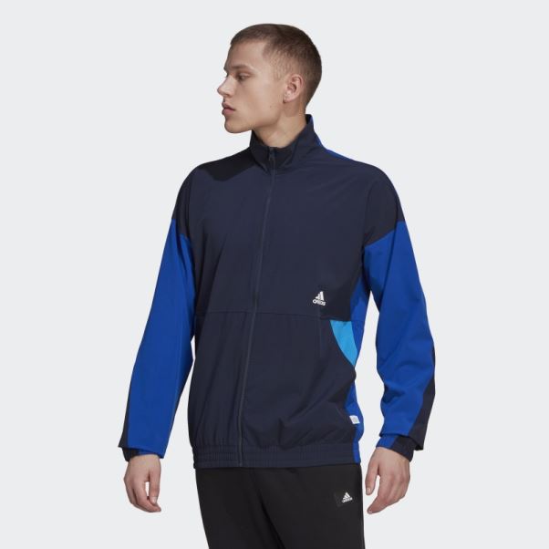 Trvl Ventilation Track Top Adidas Encre
