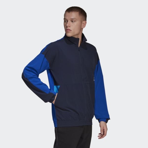 Trvl Ventilation Track Top Adidas Encre