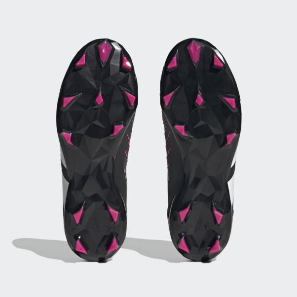 Adidas Predator Precision.3 - Bottes De Sol Ferme Sans Lacets Roses