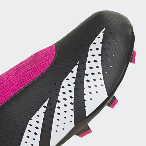 Adidas Predator Precision.3 - Bottes De Sol Ferme Sans Lacets Roses