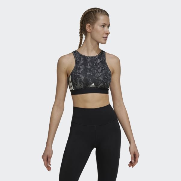 Soutien-gorge D'entraînement à Maintien Léger Aeroready Hyperglam Adidas Multicolore
