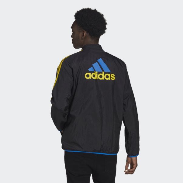 Veste Tissée Adidas Manchester United Icon Noir