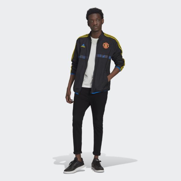 Veste Tissée Adidas Manchester United Icon Noir