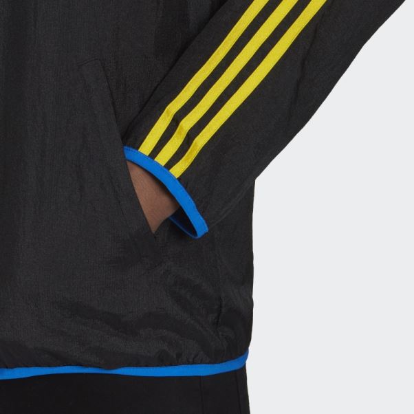 Veste Tissée Adidas Manchester United Icon Noir