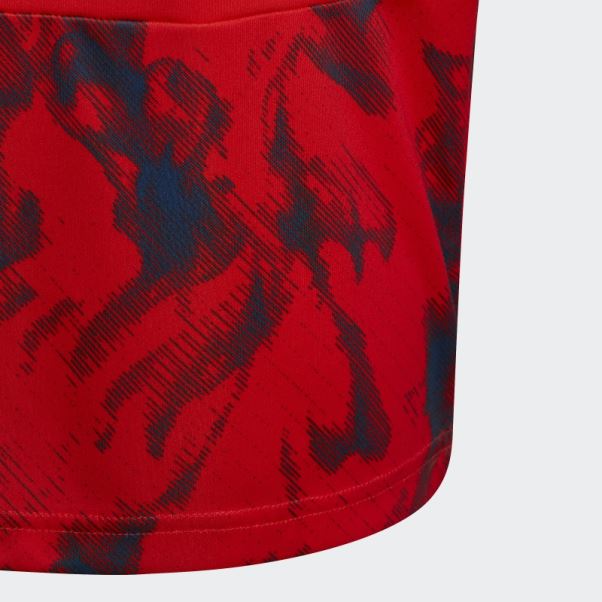 Maillot Extérieur Adidas Olympique Lyonnais 22/23 Rouge