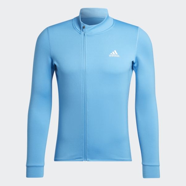 Le Maillot Cycliste Manches Longues Cold.rdy Adidas Bleu