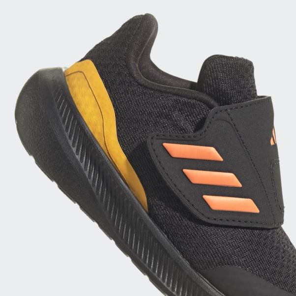 Adidas Runfalcon 3.0 Chaussures à Scratch Noir