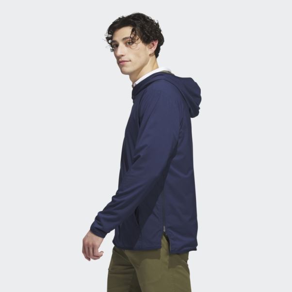 Sweat à Capuche Wind.rdy Golf Léger Go-to Bleu Marine Adidas