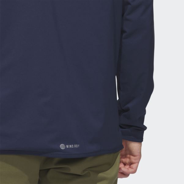 Sweat à Capuche Wind.rdy Golf Léger Go-to Bleu Marine Adidas