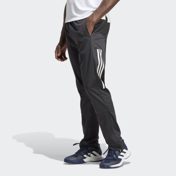 Adidas Pantalon De Jogging En Maille à 3 Bandes Noir