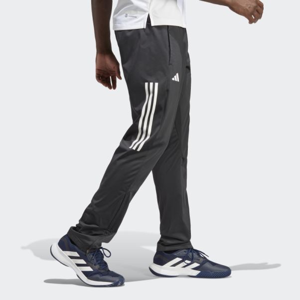 Adidas Pantalon De Jogging En Maille à 3 Bandes Noir