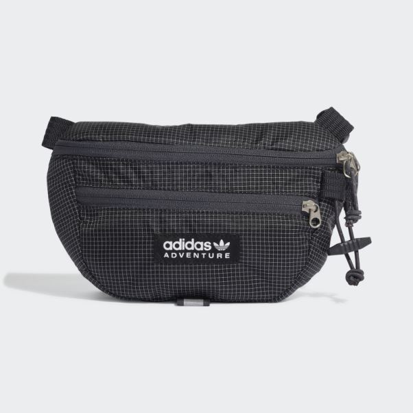 Adidas Sac De Taille Aventure Petit Mode Noir