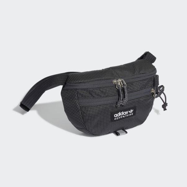 Adidas Sac De Taille Aventure Petit Mode Noir