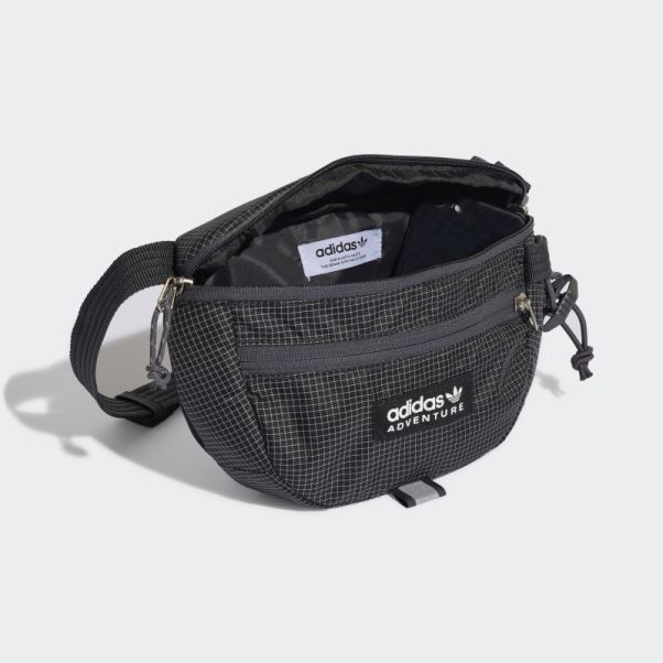 Adidas Sac De Taille Aventure Petit Mode Noir