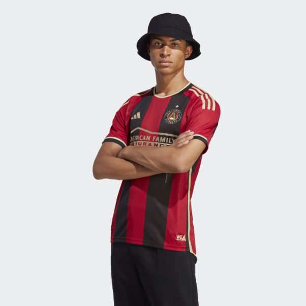 Maillot Atlanta United Fc 23/24 Domicile Authentique Noir Adidas