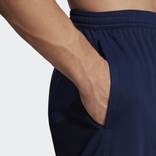 Entrada 22 Short D'entraînement Adidas Bleu Marine