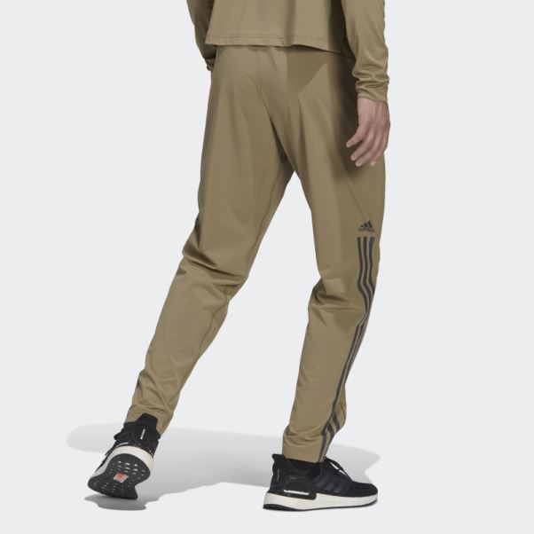 Pantalon De Jogging Zippé Tissé Alphastrength Orbit Green Adidas