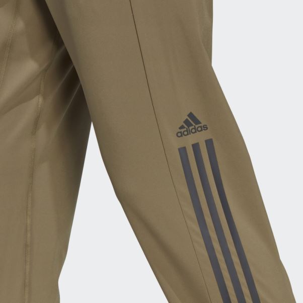 Pantalon De Jogging Zippé Tissé Alphastrength Orbit Green Adidas
