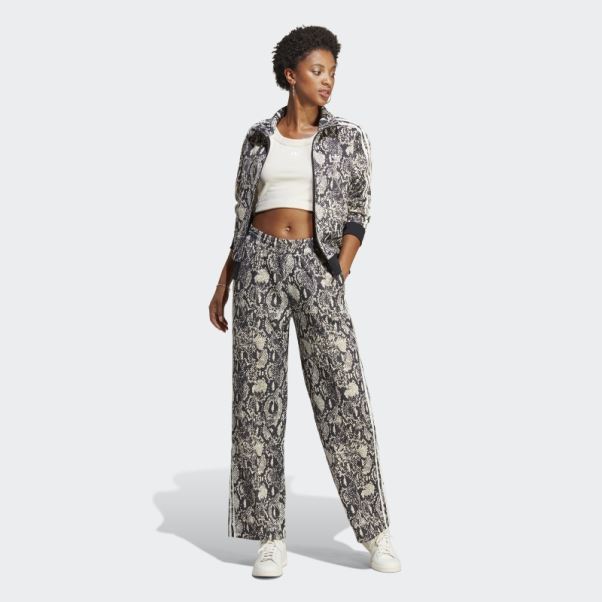 Adidas Python Allover Print Track Top Noir