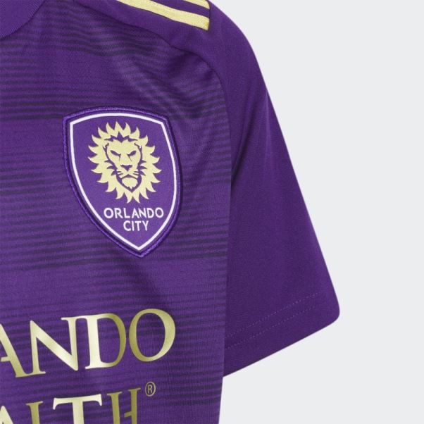 Maillot Domicile Adidas Orlando City 23/24 Riche Violet