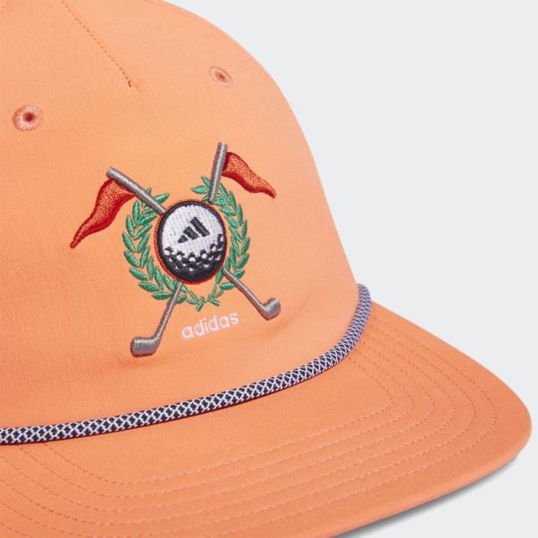 Adidas Casquette Cinq Panneaux Rétro Corail