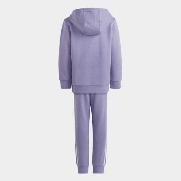 Adidas Lilas Adicolor Sweat à Capuche Ensemble