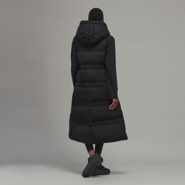 Y-3 Veste Longue En Duvet Matelassée Classique Adidas