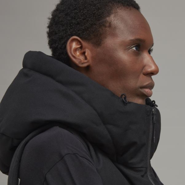 Y-3 Veste Longue En Duvet Matelassée Classique Adidas