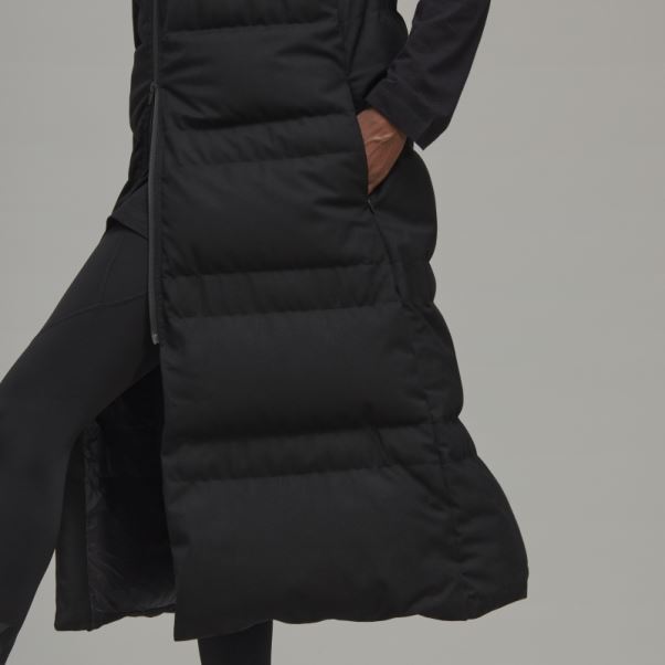 Y-3 Veste Longue En Duvet Matelassée Classique Adidas