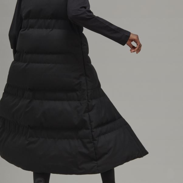 Y-3 Veste Longue En Duvet Matelassée Classique Adidas