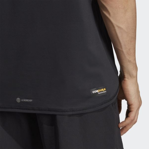 T-shirt D'entraînement En Cordura Conçu 4 Training Noir Adidas