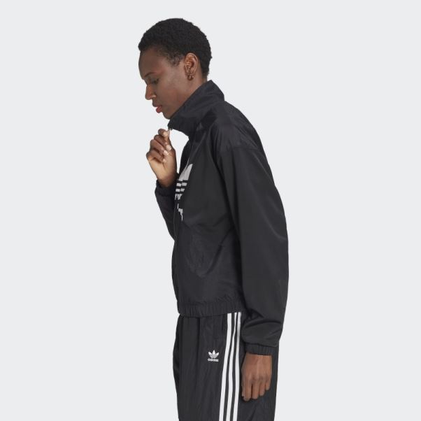 Adidas Veste De Survêtement Adicolor Split Trèfle Noir
