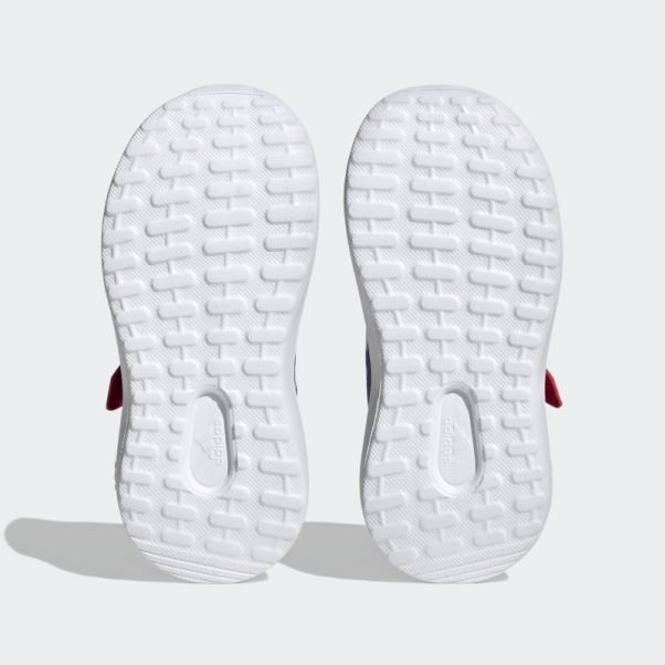 Bleu Royal Adidas X Marvel Fortarun 2.0 Spider-man Cloudfoam Elastic Lace Top Strap Shoes Hot