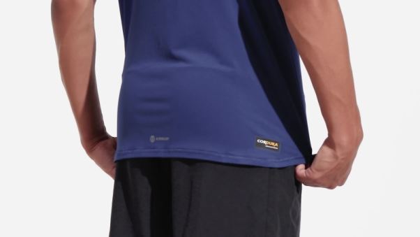 Conçu Pour L'entraînement T-shirt D'entraînement En Cordura Adidas Bleu Foncé