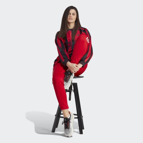 Pantalon De Survêtement Style De Vie Adidas Tiro écarlate