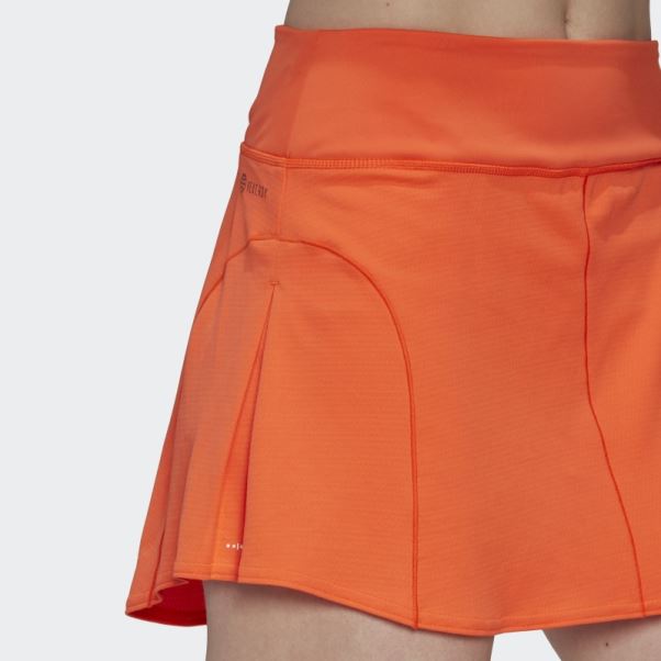 Adidas Jupe De Match De Tennis Orange