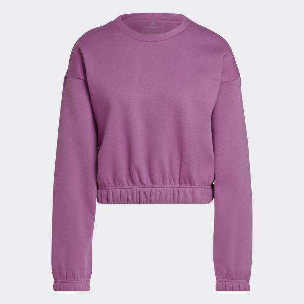 Studio Lounge Sweat Ample Adidas Lilas