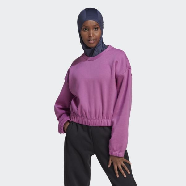 Sweat Adidas Studio Lounge Ample Lilas