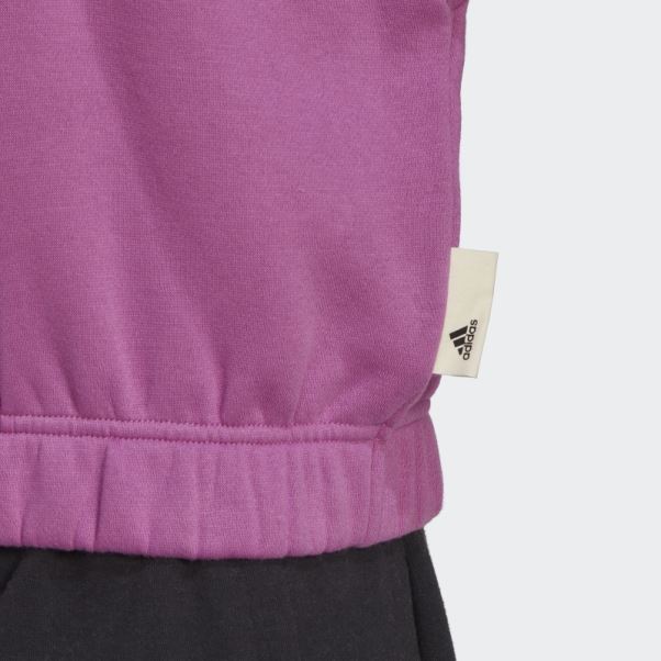 Sweat Adidas Studio Lounge Ample Lilas
