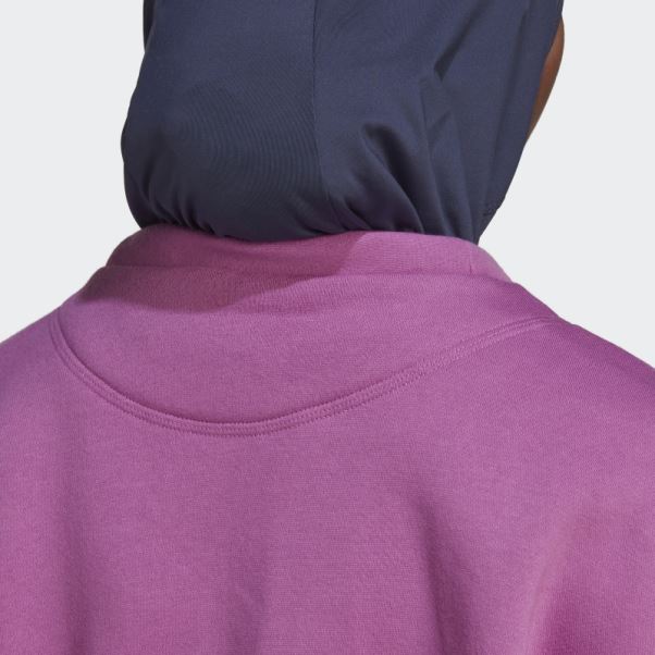 Sweat Adidas Studio Lounge Ample Lilas