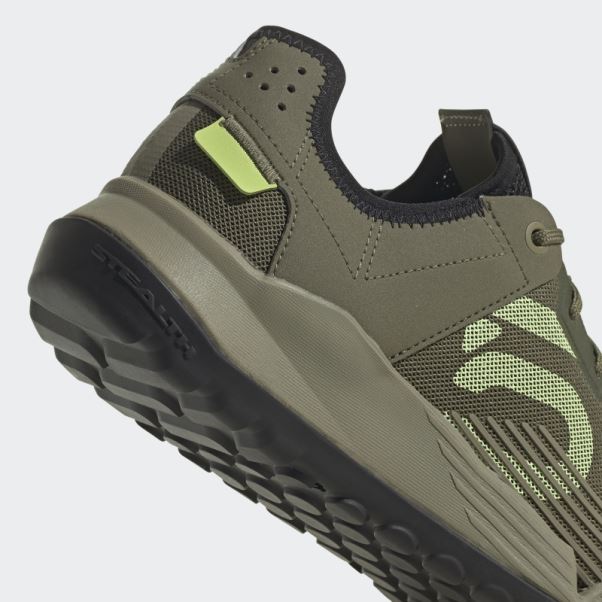 Chaussures De Vélo De Montagne Adidas Five Ten Trailcross Lt Olive
