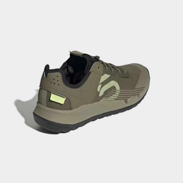 Chaussures De Vélo De Montagne Adidas Five Ten Trailcross Lt Olive