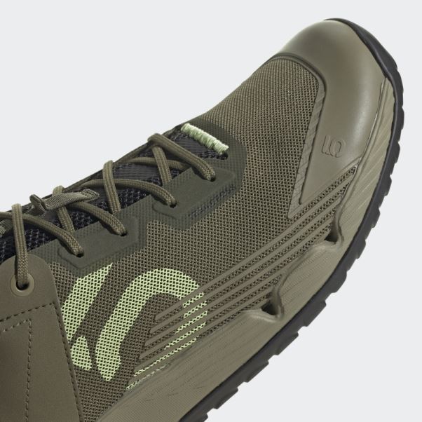 Chaussures De Vélo De Montagne Adidas Five Ten Trailcross Lt Olive