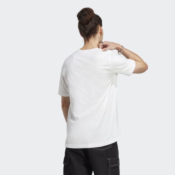Tee Shirt Icone Paris City Originals Adidas Blanc