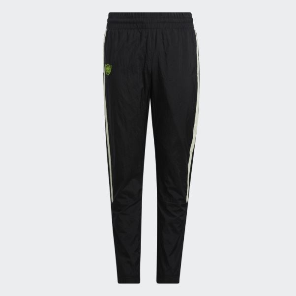 Donovan Mitchell Pantalon De Survêtement Adidas Noir