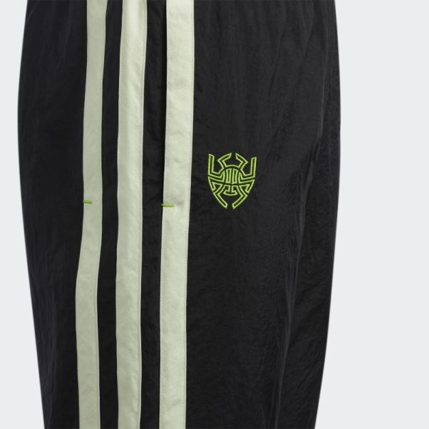 Donovan Mitchell Pantalon De Survêtement Adidas Noir