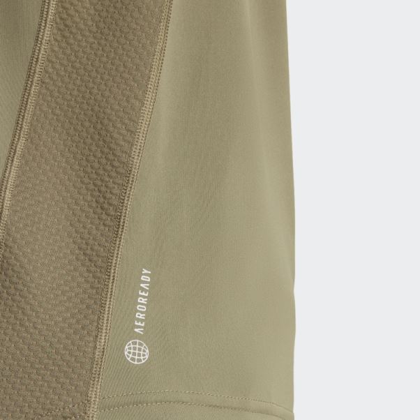 Adidas Possède Le T-shirt De Course Olive