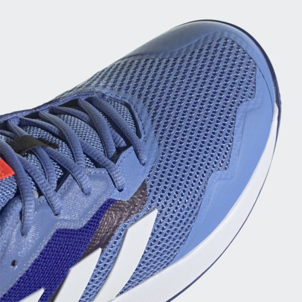 Chaussures De Tennis Adidas Courtjam Control Argile Bleues