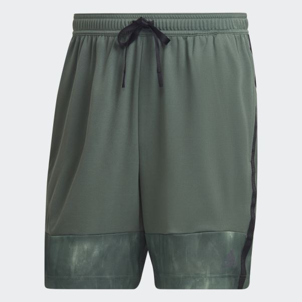 Short D'entraînement à Imprimé Craie Aeroready Oxyde Vert Adidas
