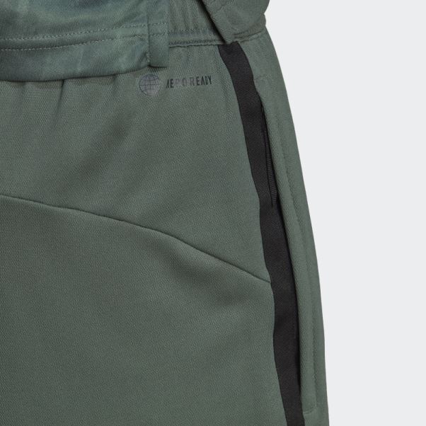 Short D'entraînement à Imprimé Craie Aeroready Oxyde Vert Adidas